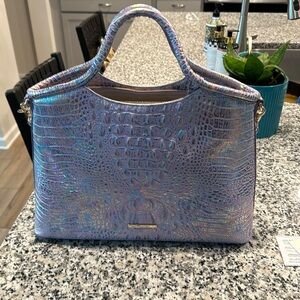 Pristine Brahmin Elaine handbag. Gorgeous Violet Wonderland Melbourne color!